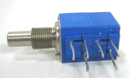 Bourns dual gang potentiometer 10K nos