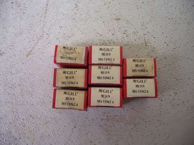 Mcgill mi-10N ms-519624 precision bearings lot of 8