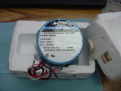 Superior electric slo-syn stepping motor, model: SS50<