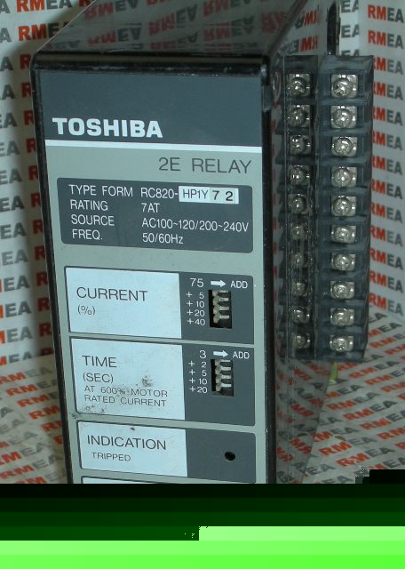 Toshiba 2E relay RC820-HP1Y72 used