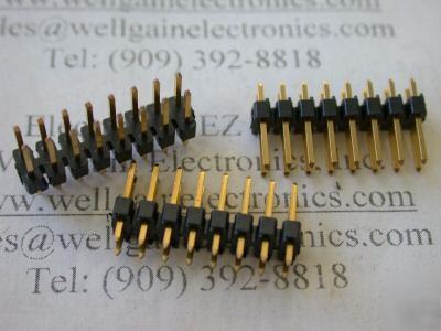 Pin header 8 pin x 2 row=16PIN pitch=2.54MM 4X20MM 