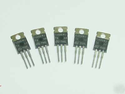 T1006MJ 600V 8 amp isolated tab triac thyristor lot 25