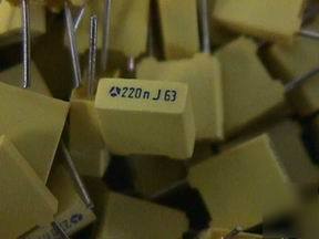 110 square capacitors .22MFD J63