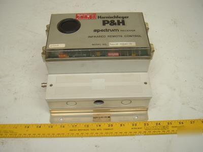 Harnischfeger spectrum receiver infrared remote control