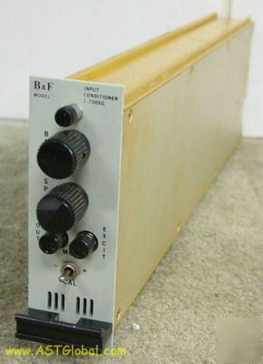 B & f 1-700SG input conditioner