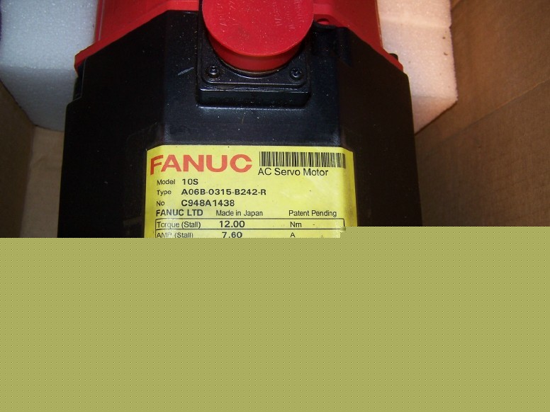 Fanuc 10S brushless servo motor unused A06B-0315-B242