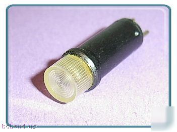 Dialco (14 volt) amber led bi-pin cartridge lamp