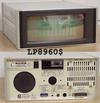Dynapro 1780A infotouch display fluke 1780A