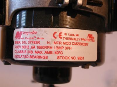 New magnetek 1/8HP 3PH 230V electric motor