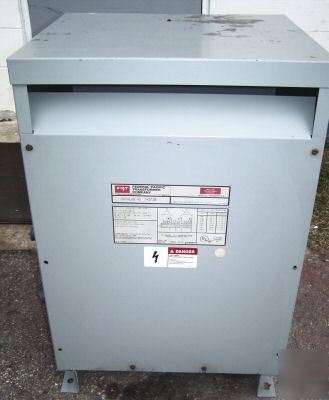 30 kva federal pacific transformer,240/480,3 phase