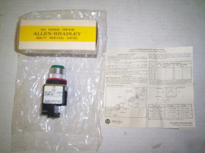 Allen bradley push button switch cat# 800MR-B1