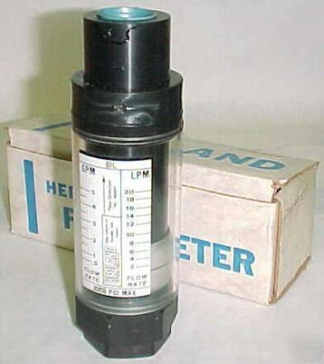 Hedland 5 gpm aluminum flow meter 700-005