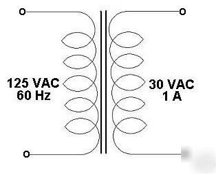 New power transformer low voltage low profile 