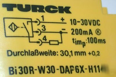 New turck rectangular ring sensor BI30-W30-DAP6X-H1141