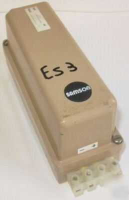 Samson model 5288 electropneumatic converter