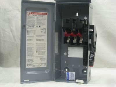 Square d heavy duty safety switch HU361RB 1H375