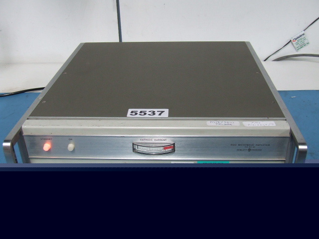 Hewlett packard hp 491C microwave amplifier 2.0-4.0 gc