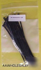 (pack of 25) 8-inch cable zip ties, high quality, 