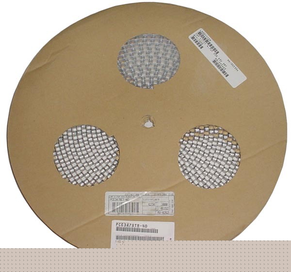 4.7UF 63V smd/smt electrolytic capacitors reel of 1000
