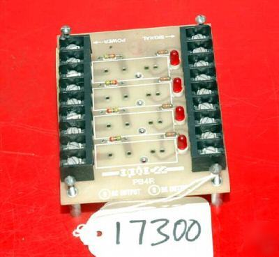 Opto 22 PB4R i/o 4 channel module rack