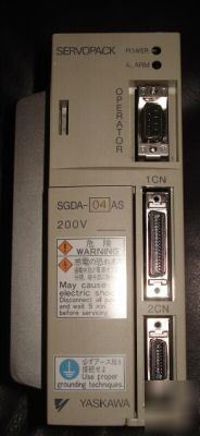 Yaskawa electric servopack sgda-04AS 200V servo control