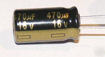 Capacitor 16V 470UF 8MM low-esr mainboard repair