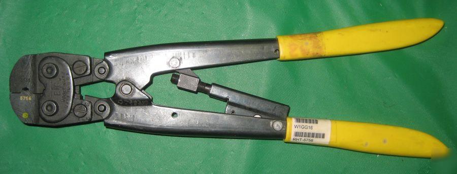 Etc rht 5756 wire terminal crimper