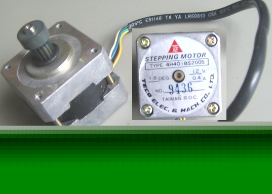 Stepping motor: teco model type: 4H4018S2005
