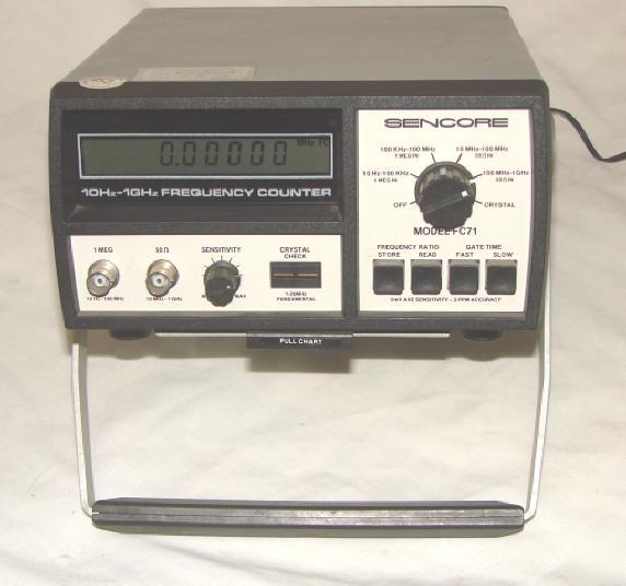 Sencore FC71 fc 71 frequency counter 10 hz to 1 ghz 