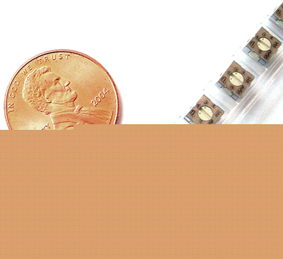 Surface mount trimmer pots ~ bourns 10K ohm smt (10)